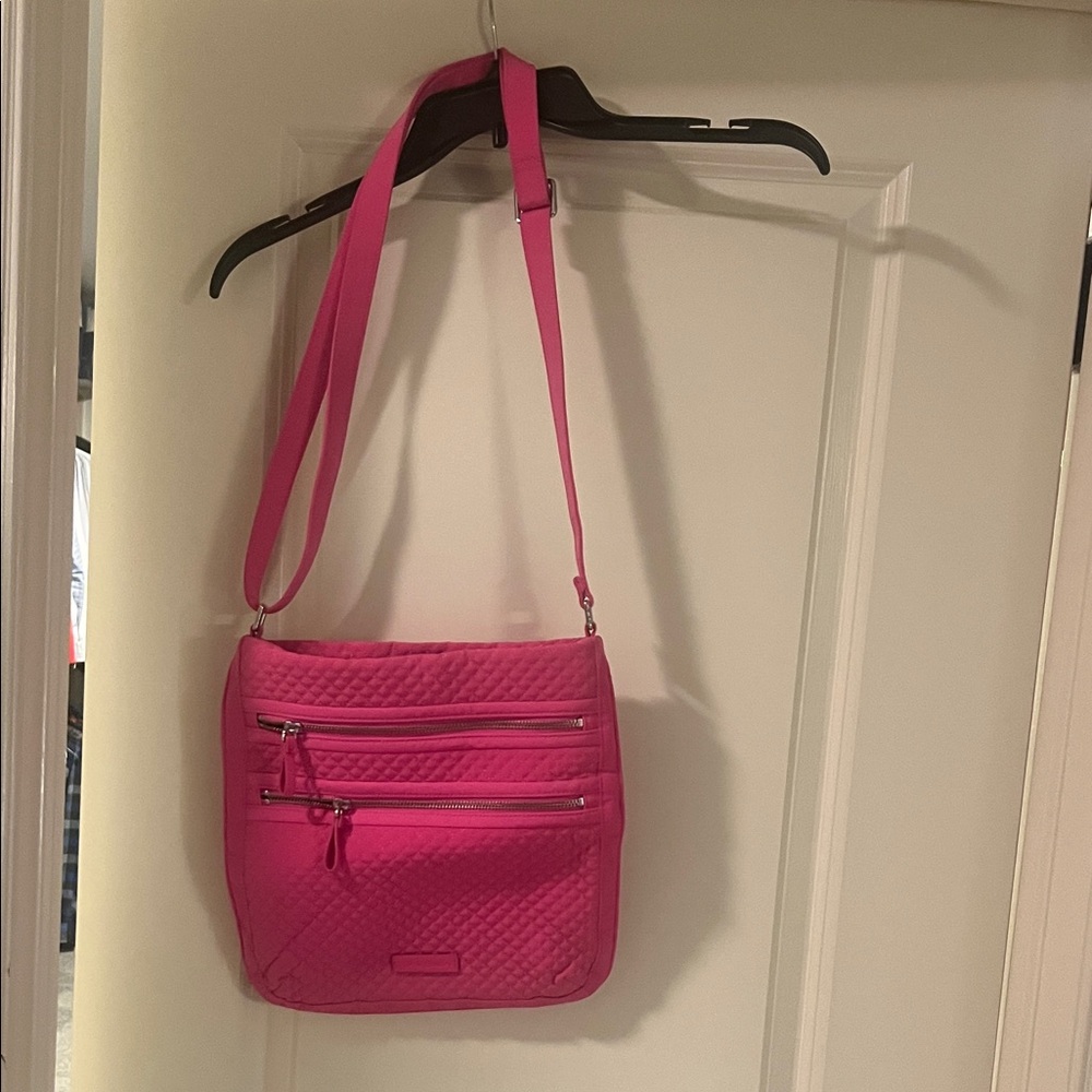 Vera Bradley Pink Quilted Crossbody Bag